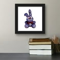 thumbnail image 5 of Gallery Pops Five Nights at Freddy's - Bonnie Plushie Wall Art, Black Framed Version, 12" x 12", 5 of 5