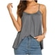 thumbnail image 2 of ICHUANYI Clearance Women Fashion Summer Sexy Sleeveless Solid Color Light Loose Ventilation T-Shirt(Dark Gray, M) ICHUANYI WER2023081202314, 2 of 8