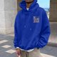 thumbnail image 3 of MHFRRA Sudaderas y Sudaderas para Hombre para Uso Informal Jersey Holgado con Estampado Gráfico Ideal para Otoño E Invierno Combina Perfectamente con Pantalones Casuales para Una Comodidad Diaria Azul, 3 of 5