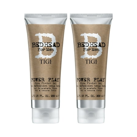 Bed Head by TIGI for Men Power Play Gel, Strong Hold, 2 Pack