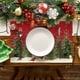 thumbnail image 4 of Artoid Mode - Manteles individuales navideños para mesa de comedor, 12.0 x 18.0 in, diseño de pájaros de invierno, Navidad, vacaciones, rústico, vintage, Acción de Gracias, lavable, juego de 4, 4 of 4