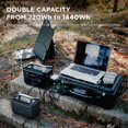 thumbnail image 3 of EcoFlow RIVER Pro Smart Extra Battery Portable Power Station Expand River Pro,720Wh Capacity,Solar Generator for Outdoor Camping,Home Backup,Emergency,RV,off-Grid, 3 of 9