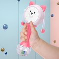 thumbnail image 6 of Toddler Toys Kids Toy Gifts QTOCIO Children Toys Drummers 3-6-12 Months Old Hand Cranked Bells 2-in-1 Year Old Newborn Children Early Childhood Education Toys Cute Bear Wave Drum, Pink, 6 of 6