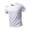White, variant on Bxsruta Men'S Cooling Breathable T-Shirt for Sports and Casual Wear, Loose Fit Round Neck Top, Extended Sizes Available, M