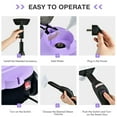 thumbnail image 2 of Spaco 2000W Heavy Duty Multi-purpose Steam Cleaner with Automatic Power Off and Child safety Lock, Steam Cleaner Mop with Detachable Handheld Unit, Purple, 2 of 10