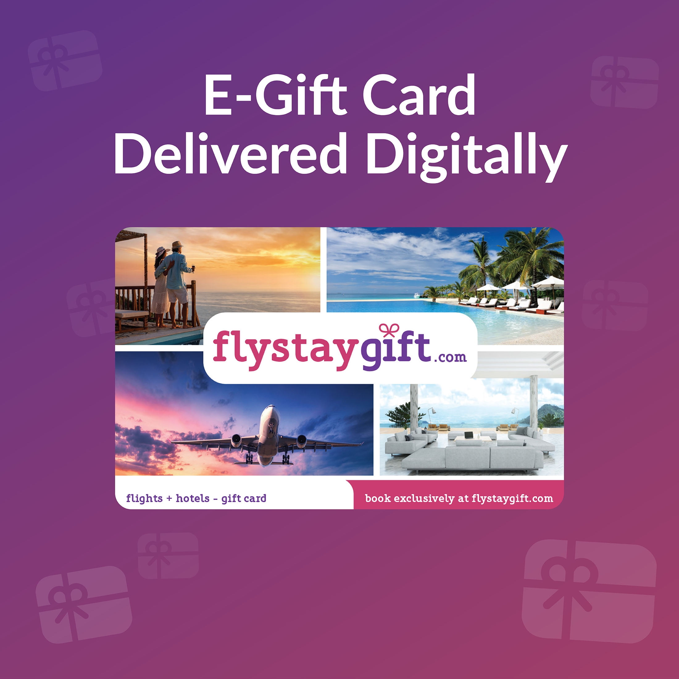 FlystayGift $500 eGift Card [Email Delivery]