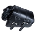 thumbnail image 6 of Right Black Soft PU Leather Solo Swing Arm Saddle Bag and Side Storage Compatible with Harley Sportster XL883 XL1200, 6 of 7