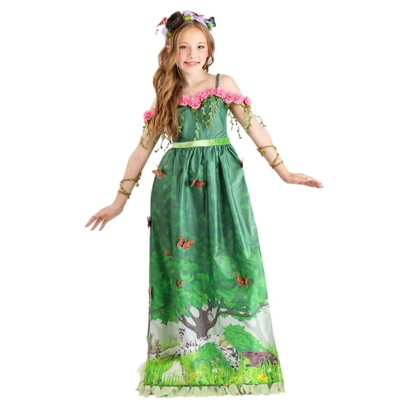 Girl's Mother Nature Costume