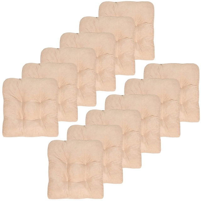 Cojín para silla Sweet Home Collection, espuma viscoelástica triturada, 16 x 16 cm