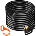 thumbnail image 3 of KFFKFF PowerGrip Camper/RV Extension Cord | 30-Foot 50-Amp (STW 6AWG/3C+8AWG/1C), 3 of 9