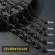 thumbnail image 4 of Collar: ChainsHouse Rolo Link, acero inoxidable 316L, 56 cm, 4 of 7