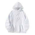 thumbnail image 3 of Sudadera con capucha para mujer, ropa de otoño, sudadera informal de manga larga con bolsillo L, 3 of 9