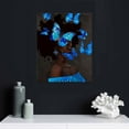 thumbnail image 5 of Nawypu  Black Girl Wall Art&nbsp;Framed, Wall Pictures for Living Room Wall Decoration, Afro Love Black Girl Magic Wall Painting for Living Room Wall Decor, 5 of 5