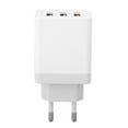 thumbnail image 2 of Bloque de cargador de pared USB 3.0, adaptador de corriente de carga rápida QC3.0 de 30W, enchufe europeo de 3 puertos, 100-240V para teléfono y tableta, 2 of 5