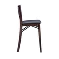 thumbnail image 4 of Riverbay Furniture Wood 24" Pad Back Folding Counter Stool in Chocolate, 4 of 7