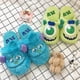thumbnail image 1 of Zapatillas de Anime Monsters University Disney Monster Inc Mike Wazowski Sullivan invierno cálido antideslizante lindos zapatos de hogar de dibujos animados, 1 of 2