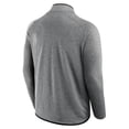 thumbnail image 3 of Men's Fanatics Black Clemson Tigers Mock Neck Half-Zip Pullover Jacket, 3 of 5