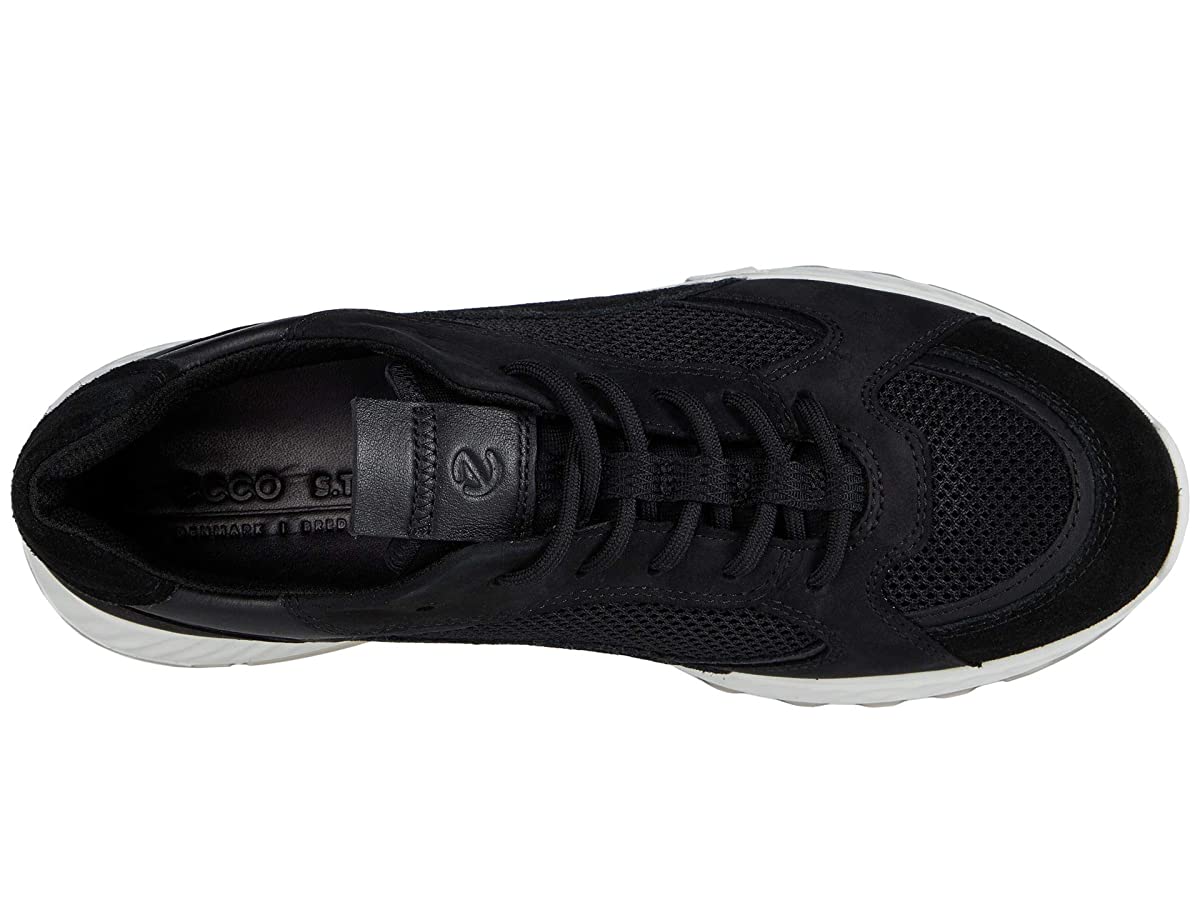 ECCO ST.1 Trend Sneaker Black/Black/Black/Black Calf Suede/Yak Leather/Yak Nubuck/Textil - image 3 of 5
