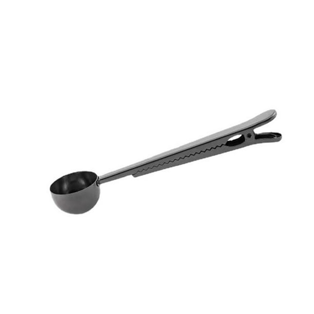 Cuchara de Metal, alfombrilla antideslizante para mano de obra, herramienta de nivelación, gran distribuidor de polvo de sellado, accesorios de Juegos de servir café y té Negro 7.5*7.5*7.5 cm Yuarrent HA064633-07