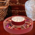 thumbnail image 4 of Chinese New Year Snack Tray Divided Tray Wedding Snack Storage Tray Serving Platter, 4 of 8