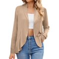 thumbnail image 1 of iHPH7 Cardigans pour Femmes Légers à Manches Longues pour Femmes Cardigan Ample pour Femmes Cardigan de Voyage Cardigans Doux pour Femmes Mode Automne Cardigans Légers pour Femmes Kaki, 1 of 7