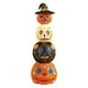thumbnail image 5 of 4 figuras de calabaza para decoración de Halloween, esculturas para fiestas navideñas, estantes, repisas, adornos para sala de estar, 5 of 9