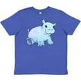 thumbnail image 3 of Inktastic Cute Baby Hippo Youth T-Shirt, 3 of 5