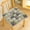 Multicolour, variant on Floor Pillow | Large Square Cushion for Sitting and Lounging | 40x40cm Soft Nylon Spandex Pillow Pad | Multi-Functional Back Support for Living Room, Bedroom, and Floor Seating