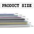 thumbnail image 3 of Professional Nail Files Set For Natural & False Nails, 6-Piece Evc+ Emery Board With Semicircle Shape & Double Sides, Perfect For Woodworking & Salon Usage, Buffer For A Smooth, 3 of 6