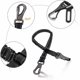 thumbnail image 2 of Cinturón de seguridad para perros con absorción de impactos y mosquetón elástico ajustable, adecuado para perros medianos y grandes con tira reflectante (negro, 1 unidad), 2 of 4