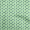 thumbnail image 1 of oneOone Velvet Mint Green Fabric Floral Diy Clothing Quilting Fabric Print Fabric By Yard 58 Inch Wide, 1 of 4