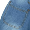 thumbnail image 6 of Difdany Womens Jeans Stretchy Jeans for Women Womens Pants High or Mid Waisted Jeans for Women Womens Wide Leg Pants Blue 2XL, 6 of 6