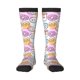 thumbnail image 1 of Balery Donuts and Coffee Calcetines novedosos Calcetines deportivos Calcetines hasta la rodilla Calcetines de algodón Calcetines originales y geniales, 1 of 6