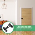 thumbnail image 4 of BRIGHTFUFU Lock Door Security Swing Bar Door Lock For Hotel Managers 1Pcs, 4 of 8