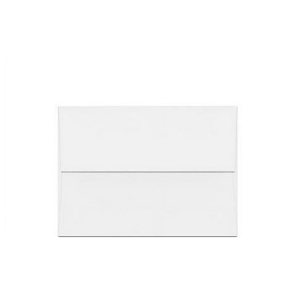 Smooth SOLAR WHITE A2 Envelopes 32T - 250 PK -- Quality A2 (4-3/8-x-5-3/4) 4X5 holds paper folded 4-ways -Great Invitation, Response and DIY Greeting Envelopes