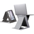 thumbnail image 1 of Folding Laptop Stand Lap Desk  Portable &amp; Mini Computer Stand Laptop Desk for Travel and Home Office  Ergonomic Design with Adjustable Viewing Angles  Lightweight Laptop Cooling Stand, 1 of 8