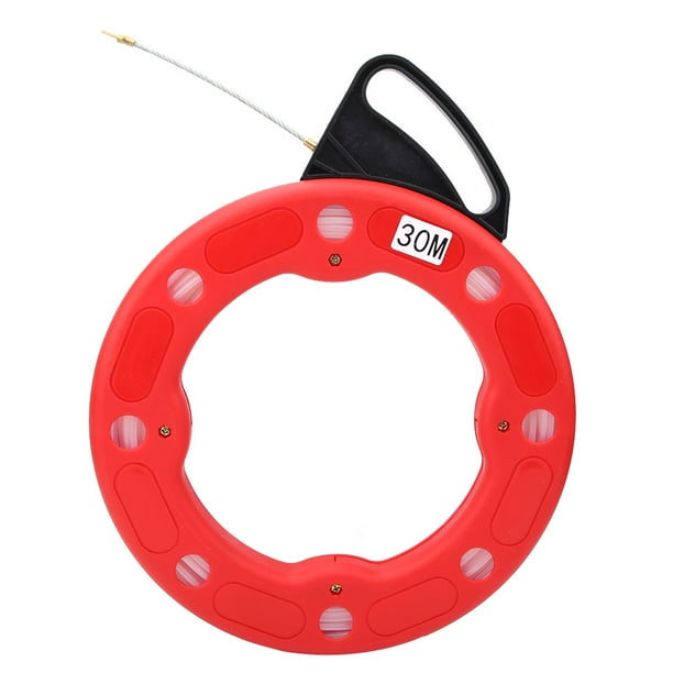Extractor de cable de fibra de vidrio, cinta pasacables de nailon de fibra de vidrio, herramientas para tirar de cables, cinta pasacables de fibra de vidrio creada magistralmente