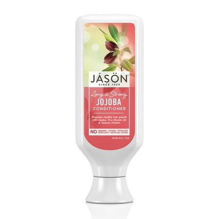 Photo 1 of JASON Long and Strong Jojoba Conditioner, 16 Ounce Bottle