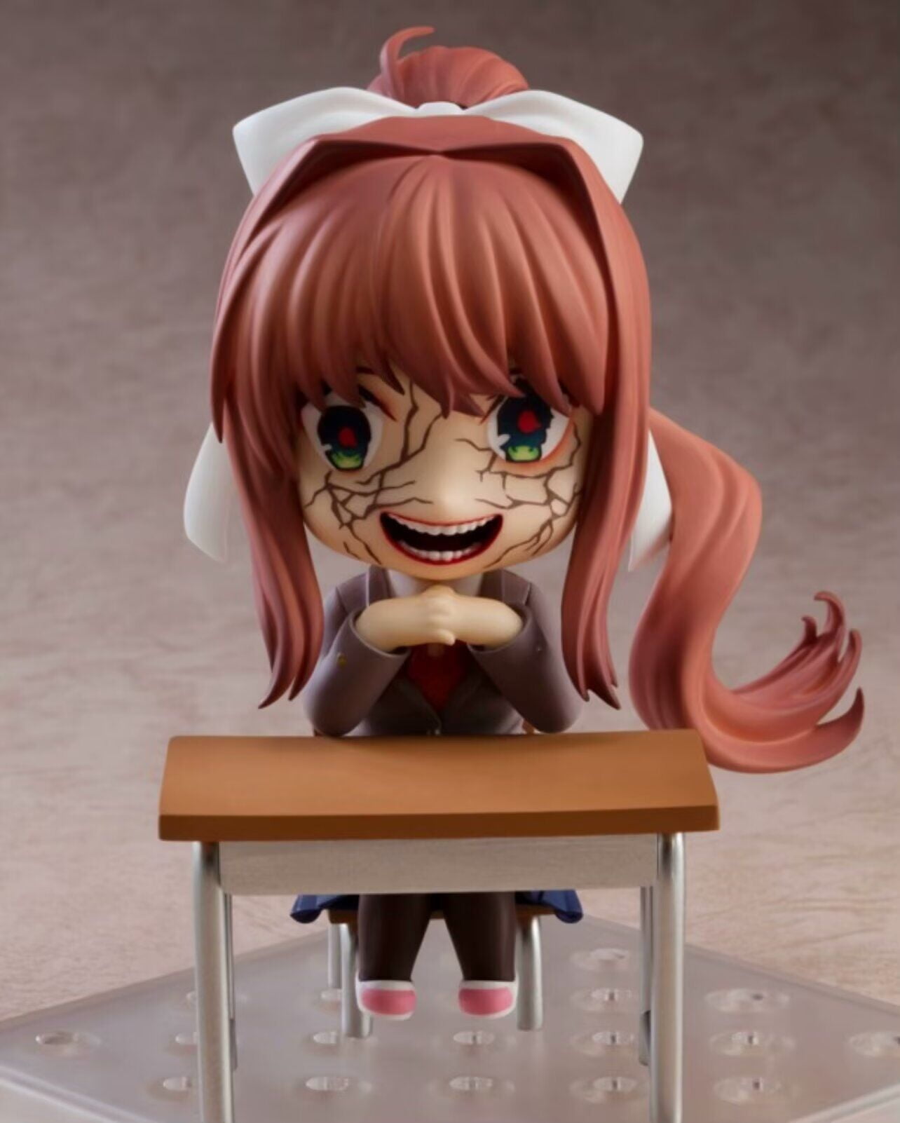 Nendoroid 1817# Doki Doki Literature Club Monica face-changing movable anime figure model doll