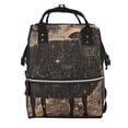 thumbnail image 1 of Easygdp Starry Night Black Sheep para Bolsa de Bebé de Gran Capacidad con Múltiples Bolsillos, Bolsa de Pañales para Padres, Bolsa de Viaje Organizada y Elegante, 1 of 6