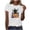 A145 White Halloween Black Cat Witch, variant on JOANKDMI Halloween Black Cat Witch Hat Shirt for Women Cute Pumpkin Graphic Tees Short Sleeve Fall Casual Tops Crewneck Haunted House Holiday Festive Apparel