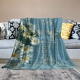 thumbnail image 2 of Orinice Daisies Warm Lightweight Blanket Soft Fleece Throw Blanket for All Seasons - Multiple Sizes Available 50x60in, 2 of 6