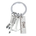 thumbnail image 4 of Raindrops Tool Keyring Key Chain Holder Style B Stainless Steel 1Pack for Men, 4 of 8