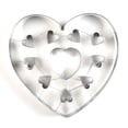 thumbnail image 2 of Molde de acero inoxidable con forma de corazón para tartas, galletas, chocolate, fondant, pudín y dulces, 2 of 7