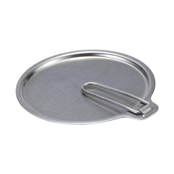 Couvercle De Casserole Camping 12,7 Cm - Inox 304 Avec Poignée - Bol Vaisselle