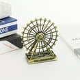 thumbnail image 3 of KYAIGUO Desktop Ornaments Mini Ferris Wheel Souvenir Desktop Decorations Metal Crafts Birthday Gifts 3.74x2.75inch, 3 of 5