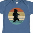 thumbnail image 4 of Inktastic Skateboard Bear Retro Sunset Boys or Girls Baby Bodysuit, 4 of 5