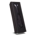 thumbnail image 2 of Gravity Threads Men's Classic Suit Garment Set ( Neck Tie, Handkerchief, and Cuff Links, Black, 2 of 2