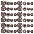 thumbnail image 1 of 20 Sets Zinc Alloy Button Purse Buckle Snap Button Cartoon Wallet Buckle, 1 of 7