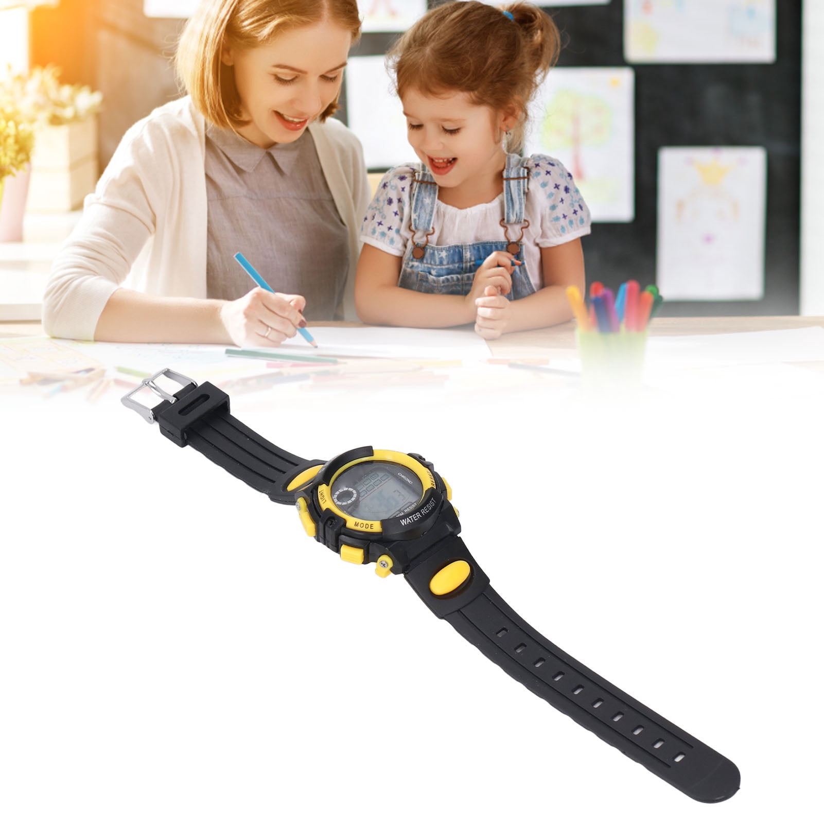 RelOJ Digital Para Niones, Backlight de LED Pequeño Para Niños
